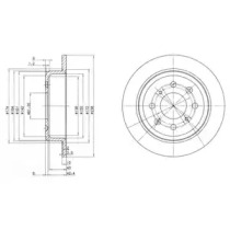 DR!VE dp1010110048 - Тормозной диск