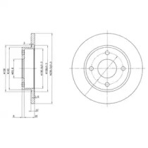 DR!VE dp1010110086 - Тормозной диск