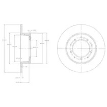 DR!VE dp1010110087 - Тормозной диск