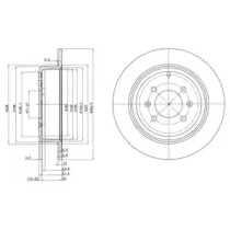 DR!VE dp1010110118 - Тормозной диск