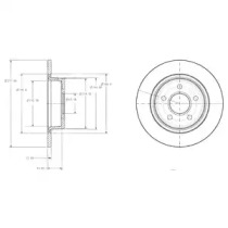 DR!VE dp1010110190 -  Тормозной диск