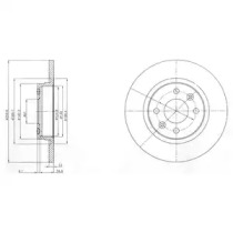 DR!VE dp1010110261 -  Тормозной диск