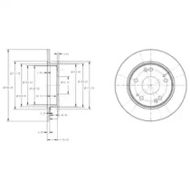 DR!VE dp1010110273 - Тормозной диск