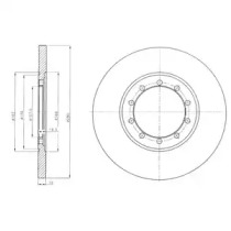DR!VE dp1010110275 - Тормозной диск