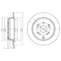 DR!VE dp1010110276 - Тормозной диск