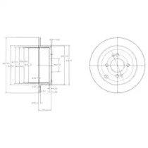 DR!VE dp1010110277 - Тормозной диск