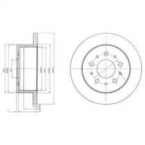 DR!VE dp1010110285 -  Тормозной диск