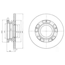 DR!VE dp1010110298 -  Тормозной диск