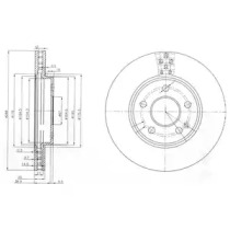 DR!VE dp1010110380 - Тормозной диск