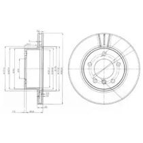 DR!VE dp1010110396 -  Тормозной диск