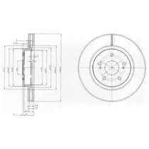 DR!VE dp1010110508 -  Тормозной диск
