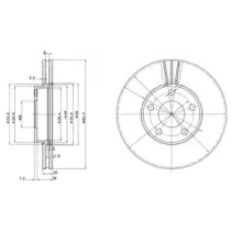 DR!VE dp1010110707 - Тормозной диск