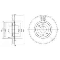 DR!VE dp1010110732 - Тормозной диск
