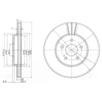 DR!VE dp1010110750 - Тормозной диск