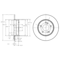 DR!VE dp1010110922 -  Тормозной диск