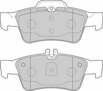 DURON dbp221526 -  Комплект тормозных колодок, дисковый тормоз