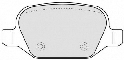 DURON dbp231349 -  Комплект тормозных колодок, дисковый тормоз