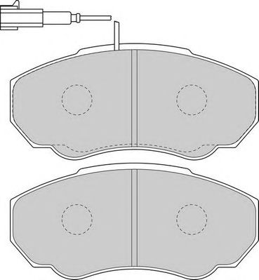 DURON dbp231478 -  Комплект тормозных колодок, дисковый тормоз
