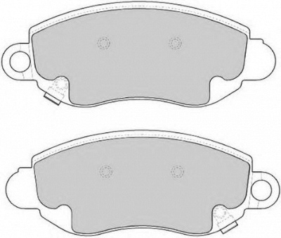 DURON dbp241381 -  Комплект тормозных колодок, дисковый тормоз