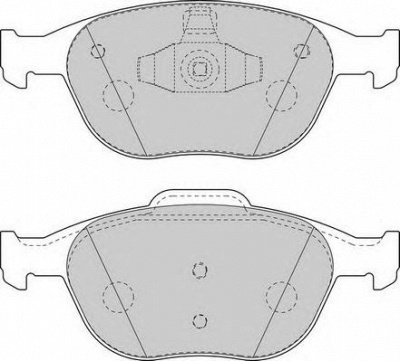 DURON dbp241568 -  Комплект тормозных колодок, дисковый тормоз