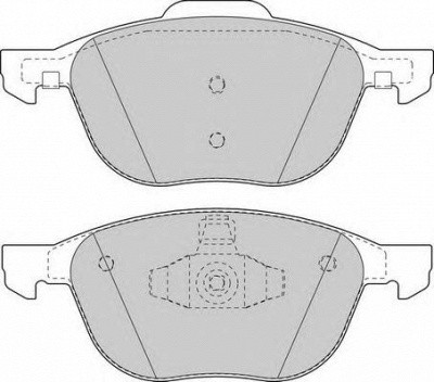 DURON dbp241594 -  Комплект тормозных колодок, дисковый тормоз