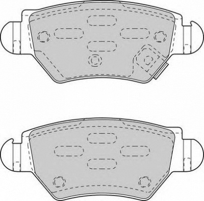 DURON dbp251294 -  Комплект тормозных колодок, дисковый тормоз