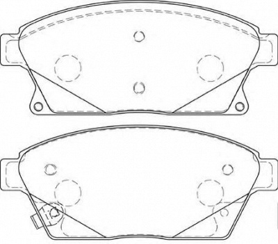 DURON dbp254264 -  Комплект тормозных колодок, дисковый тормоз