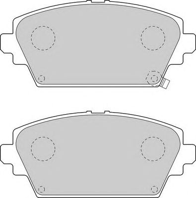 DURON dbp261439 -  Комплект тормозных колодок, дисковый тормоз