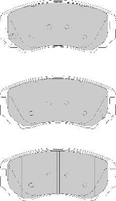 DURON dbp271733 -  Комплект тормозных колодок, дисковый тормоз