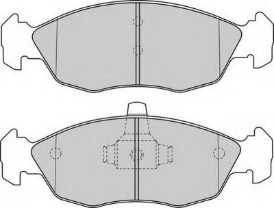 DURON dbp341168 -  Комплект тормозных колодок, дисковый тормоз