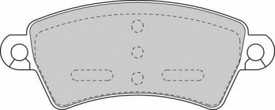 DURON dbp341370 -  Комплект тормозных колодок, дисковый тормоз