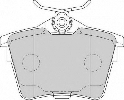 DURON dbp341727 -  Комплект тормозных колодок, дисковый тормоз