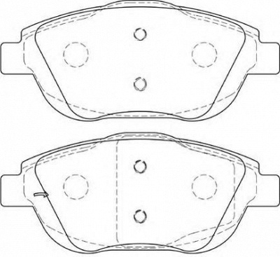DURON dbp344288 -  Комплект тормозных колодок, дисковый тормоз