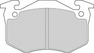 DURON dbp350881 -  Комплект тормозных колодок, дисковый тормоз