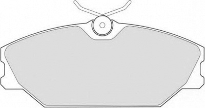 DURON dbp351420 -  Комплект тормозных колодок, дисковый тормоз