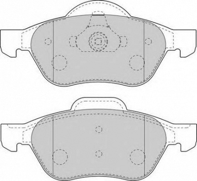 DURON dbp351440 -  Комплект тормозных колодок, дисковый тормоз