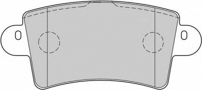 DURON dbp351453 -  Комплект тормозных колодок, дисковый тормоз
