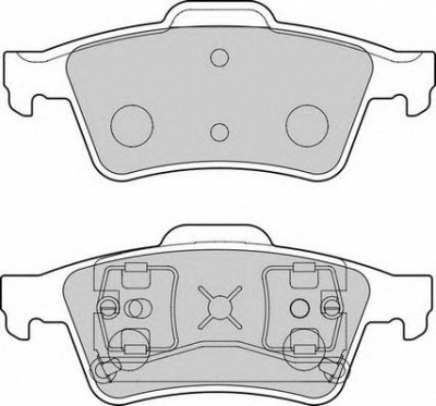 DURON dbp351540 -  Комплект тормозных колодок, дисковый тормоз
