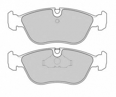 DURON dbp381285 -  Комплект тормозных колодок, дисковый тормоз