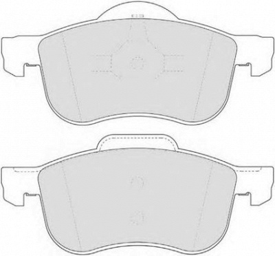 DURON dbp381382 -  Комплект тормозных колодок, дисковый тормоз