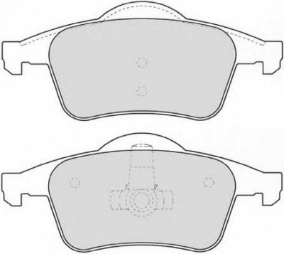 DURON dbp381383 -  Комплект тормозных колодок, дисковый тормоз