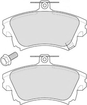 DURON dbp381384 -  Комплект тормозных колодок, дисковый тормоз