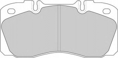DURON dcv1126 -  Комплект тормозных колодок, дисковый тормоз