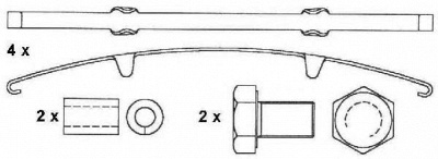 DURON dcv1404bfe -  Комплект тормозных колодок, дисковый тормоз