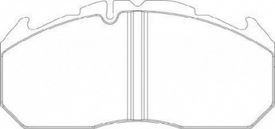 DURON dcv1579bfe -  Комплект тормозных колодок, дисковый тормоз