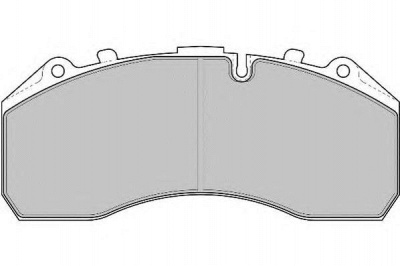 DURON dcv1914fe -  Комплект тормозных колодок, дисковый тормоз