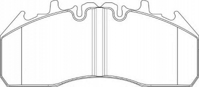 DURON dcv1989bfe -  Комплект тормозных колодок, дисковый тормоз