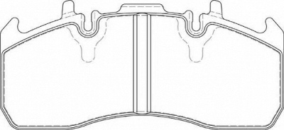 DURON dcv4377b -  Комплект тормозных колодок, дисковый тормоз