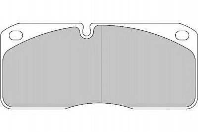 DURON dcv733 -  Комплект тормозных колодок, дисковый тормоз