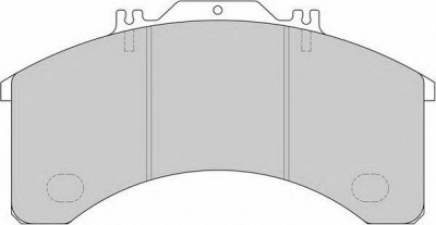 DURON dcv773 -  Комплект тормозных колодок, дисковый тормоз